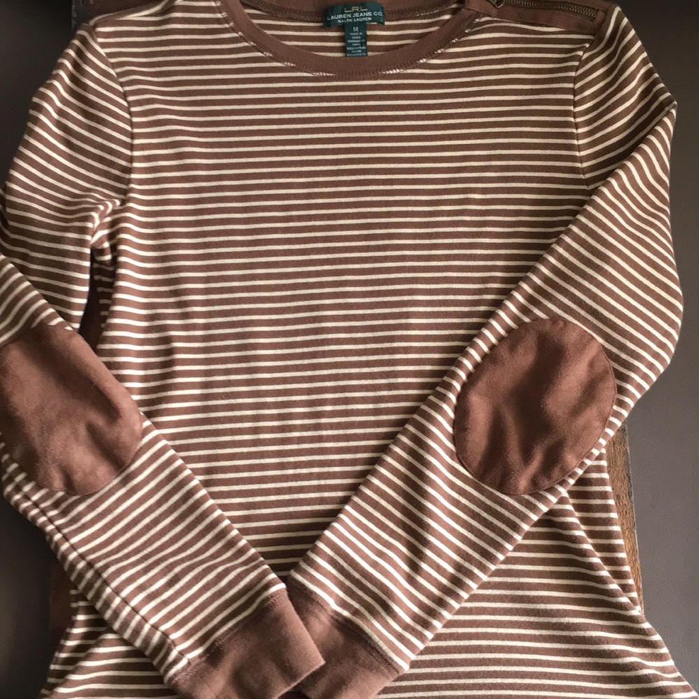 Ralph Lauren jeans co. Striped tshirt